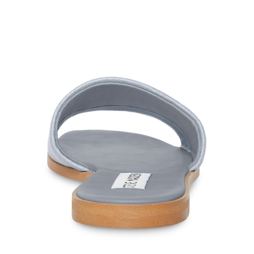 Sandalias de Diapositivas Steve Madden Knox Mujer Gris | ES GS1863